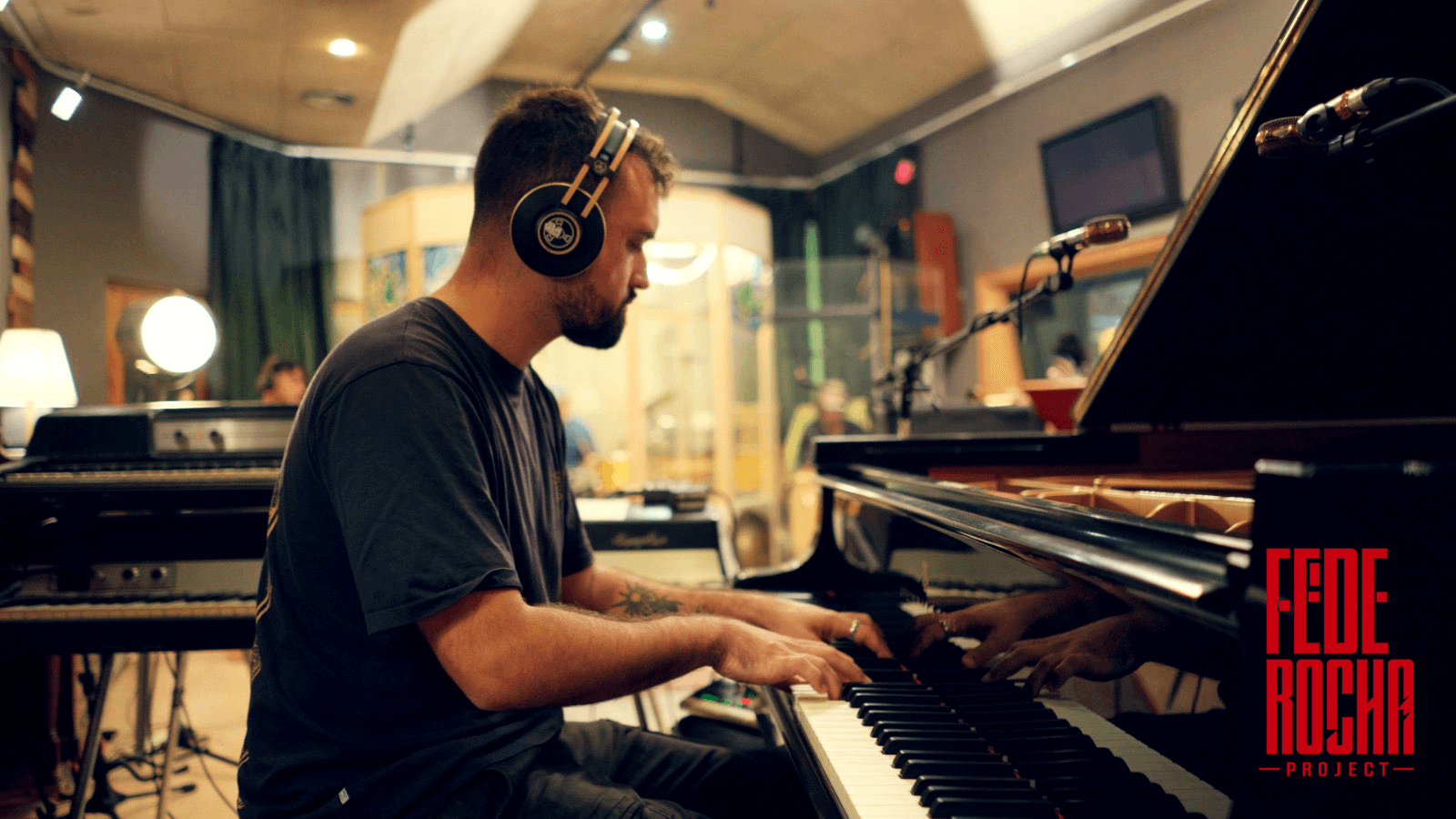 Fede Rocha Project performing live